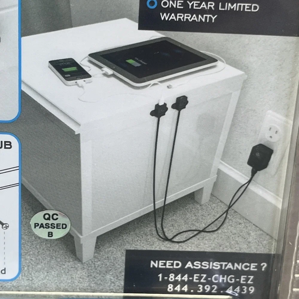EZ Collection Smart Charging System 2 Port USB Type C Charger Version A 5 FD-B
